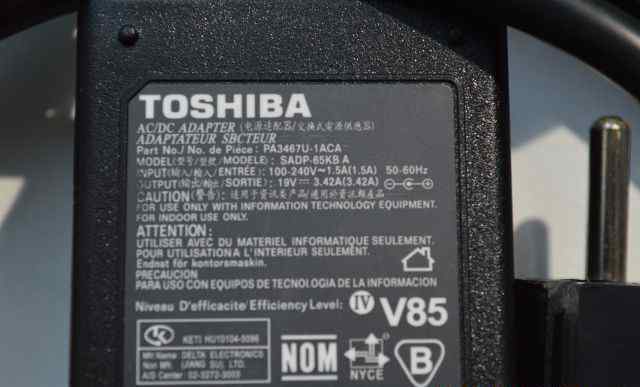 Toshiba-блок питания