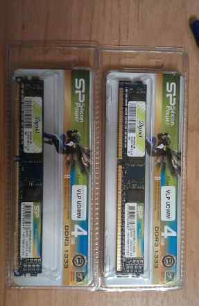 Silicon Power SP004gbvtu133N02 4Gb DDR3 1333 (2шт)