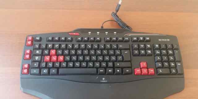 Игровая клавиатура Logitech G103