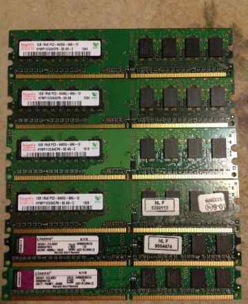 Оперативная память DDR2 1Gb PC6400