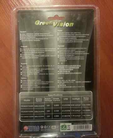 Кулер Green Vision Titan 3-pin