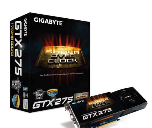 Gigabyte GeForce GTX 275 Super Overclock 1792MB