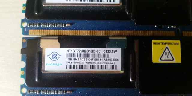 Серверная оперативная память DDR2 3x1GB