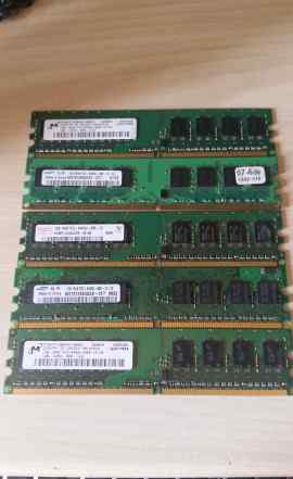 Оперативная память пк DDR2 5x1gb