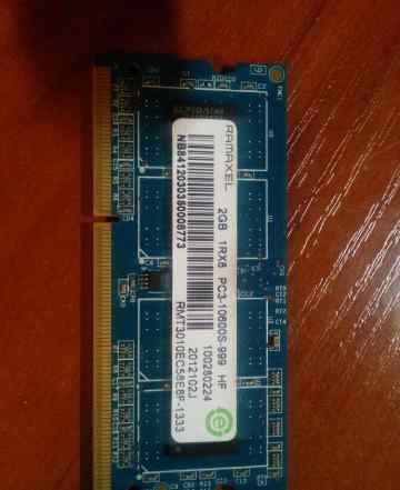 Ramaxel 2Gb DDR3 SO-dimm PC3-10600
