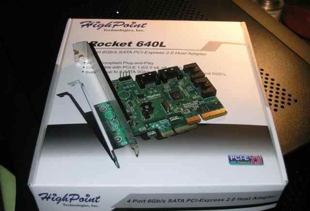 Контроллер HighPoint RocketRaid 640L, SATA 6 Gb/s