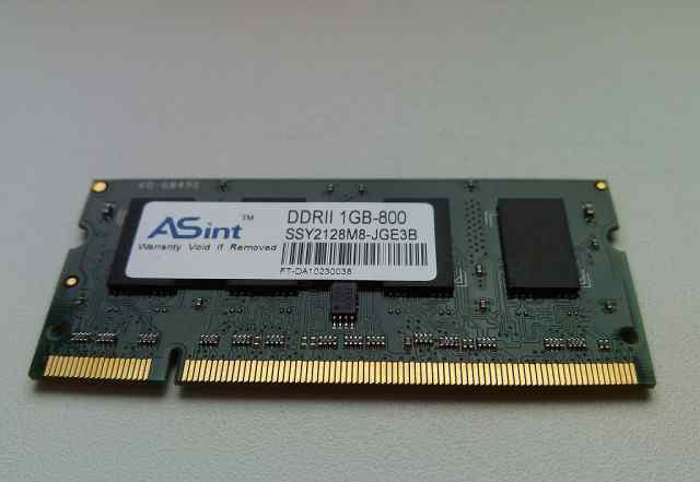 DDR2 1Гб - 800 ASint (SSY2128M8-JGE3B)