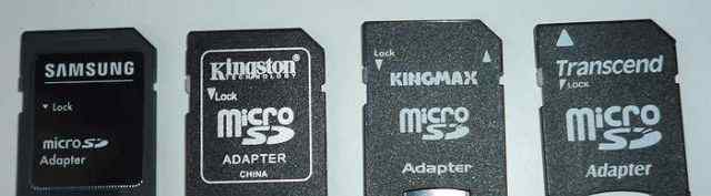 Адаптер micro-SD на обычную SD