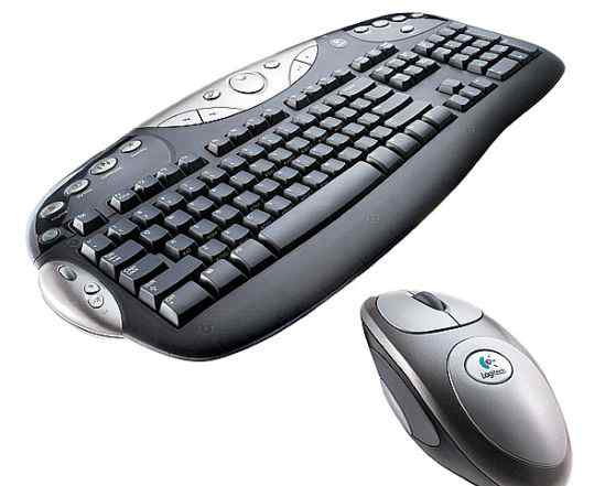 Клавиатура и мышь Logitech Cordless Desktop MX