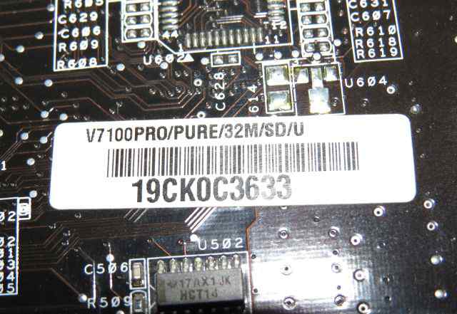 Видеокарта AGP asus V7100 PRO 32M GeForce 2 MX 400