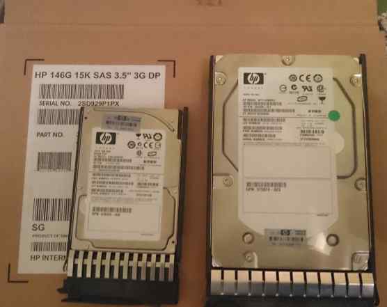 Жёсткий диск SAS для сервера HDD SAS HP 72GB 15K 2