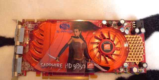 Видеокарта Sapphire Radeon HD 3850 512Mb DDR3