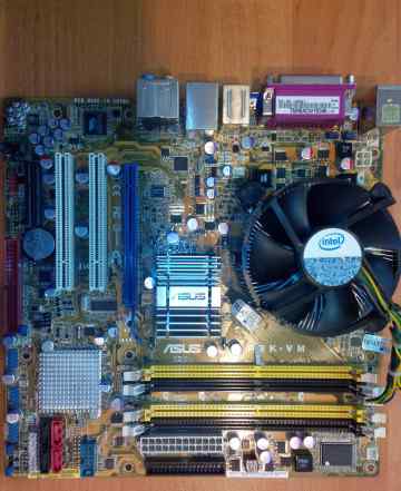 Asus P5K-VM и Intel Core 2 Duo E6750