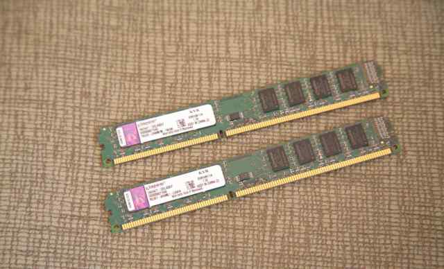 Память Kingston 2x4GB DDR3 1600 (PC 12800)