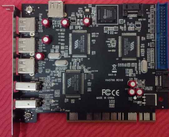 PCI  cpscombo 2xieee1394 4xUSB 1xIDE