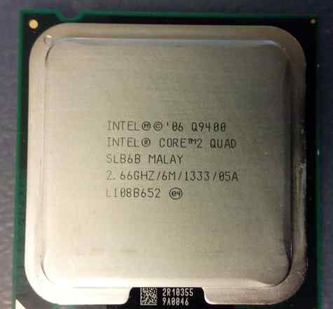 Процессор Core2 Quad Q9400 2.66GHz 6Mb S775