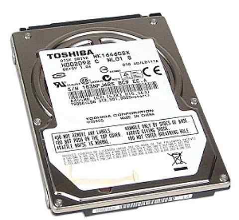 HDD 2.5 IDE PATA Toshiba 40 Гб, 16 Мб кэш