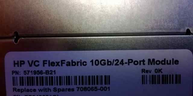 HP 571956-B21 VC FlexFabric 10Gb/24-Port module
