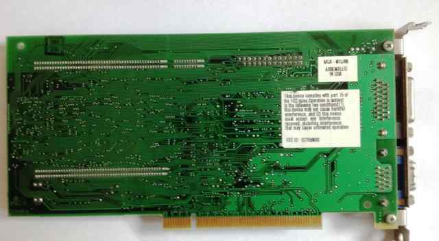 Видеокарта PCI Matrox MGA-MIL/4N