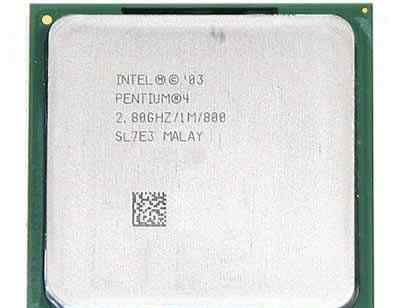 478 Intel Pentium 4 2.8Ghz/1M/800 + кулер Intel