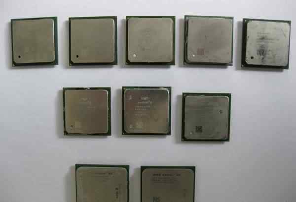 Intel Pentium, Intel Celeron, AMD Athlon