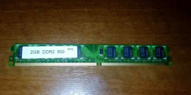 Модуль памяти DDR2- 2Гб 800