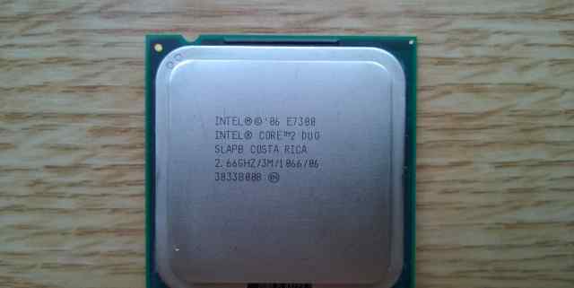 Intel Core2 Duo Processor E7300