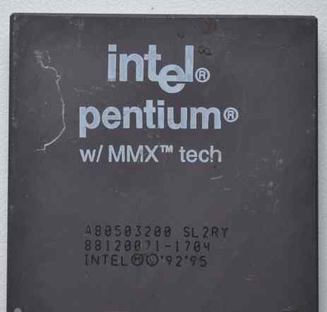 Процессор Intel Pentium MMX (200 мгц, Socket 7)