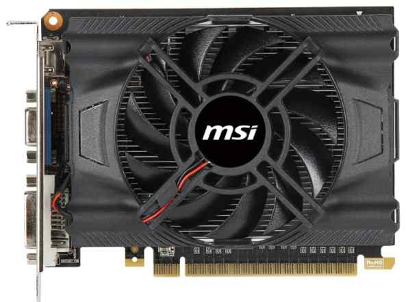 MSI GeForce GTX 650 1071Mhz PCI-E 3.0 2048Mb 5000M