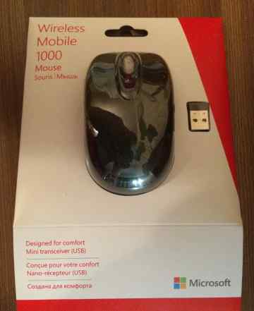 Беспроводная мышь Microsoft Wireless Mobile 1000