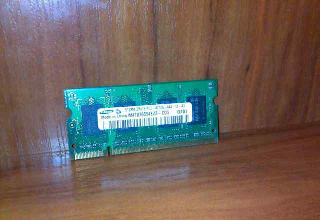 Samsung origin SO-dimm DDR2 512Mb PC4200 (533mhz)
