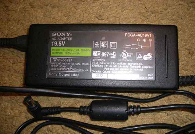 Адаптер питания Sony pcga-AC19V1