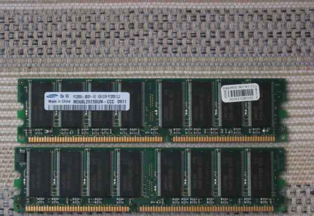 Оперативная память Samsung PC3200.1G, DDR
