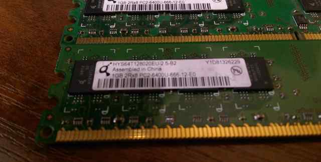 Оперативная память ddr2 1GB PC2-6400