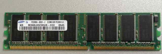 Оперативная память Samsung DDR 400 dimm 512Mb