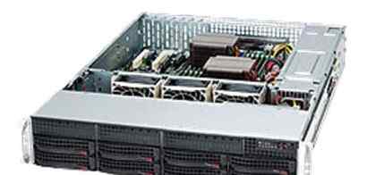 Сервер 2U на базе Supermicro