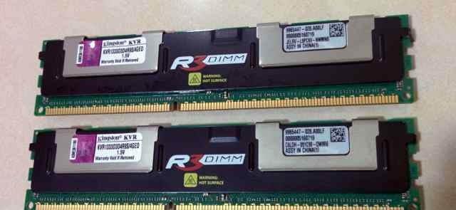 Registered RAM Kingston KVR1333D3D4R9S/4GED 2x4Гб