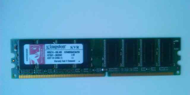 Модуль памяти Kingston DDR 256 Mb, 400 MHz