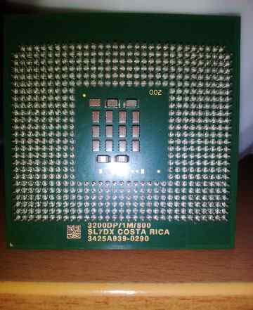 Процессор Intel Xeon 3.2GHz/1M/800 SL7DX
