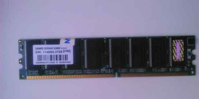 Модуль памяти Transcend DDR 256 Mb, 400 MHz