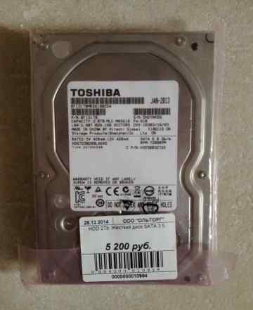 Жесткий диск tosiba SATA 3.5 HDD 2Tb