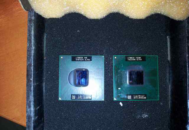 Процессоры Intel Core 2 Duo T5500, Celeron 440
