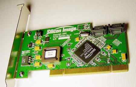 Silicon Image SiI3112А 2 порта SATA для шины PCI