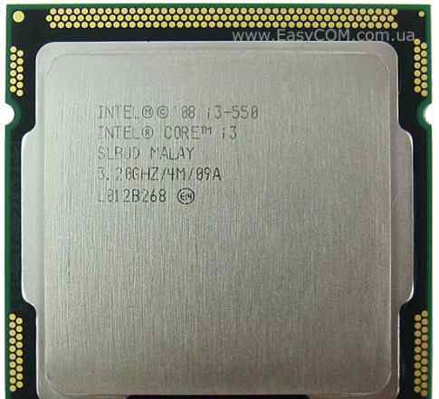  Intel core i3 550 3.2GHz 4 ядра