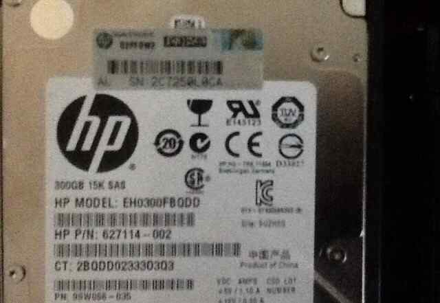 EH0300fbqdd HP 300GB 2.5 15K 6G DP SAS Hot Plug