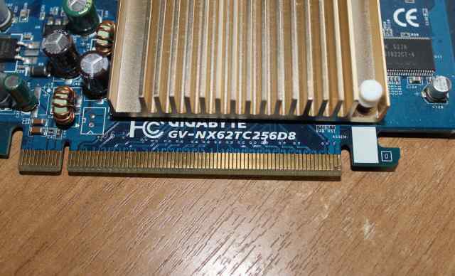 GeForce 6200 PCI-E gigabyte GV-NX62TC256D8