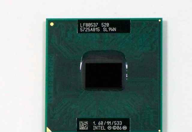 Процессор Intel Celeron M 520 1600 MHz SL9WN