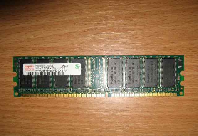 Hynix PC3200U DDR400 512 MB