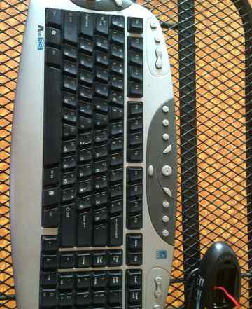 Комплект беспроводной, мышь и клавиатура, A4 Tech