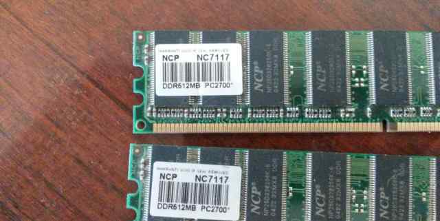 Оперативная память DDR 512MB NCP PC3200